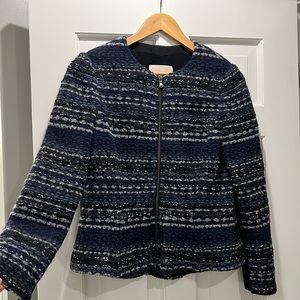 Rebecca Taylor tweed zip jacket